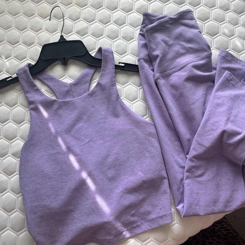 Beyond Yoga Lavender Activewear Set